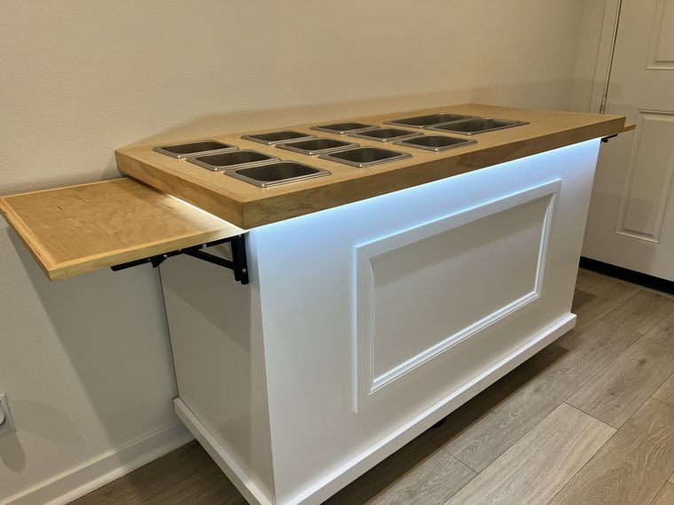 RAD mobile bar cart